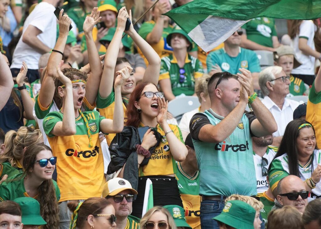 Pic Special - Donegal fans enjoy glorious Croke Park outing in All-Ireland Semi-Final win
