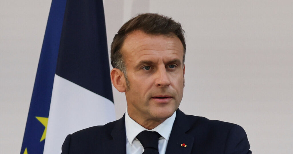 President Macron says France will recognise Palestine as a state