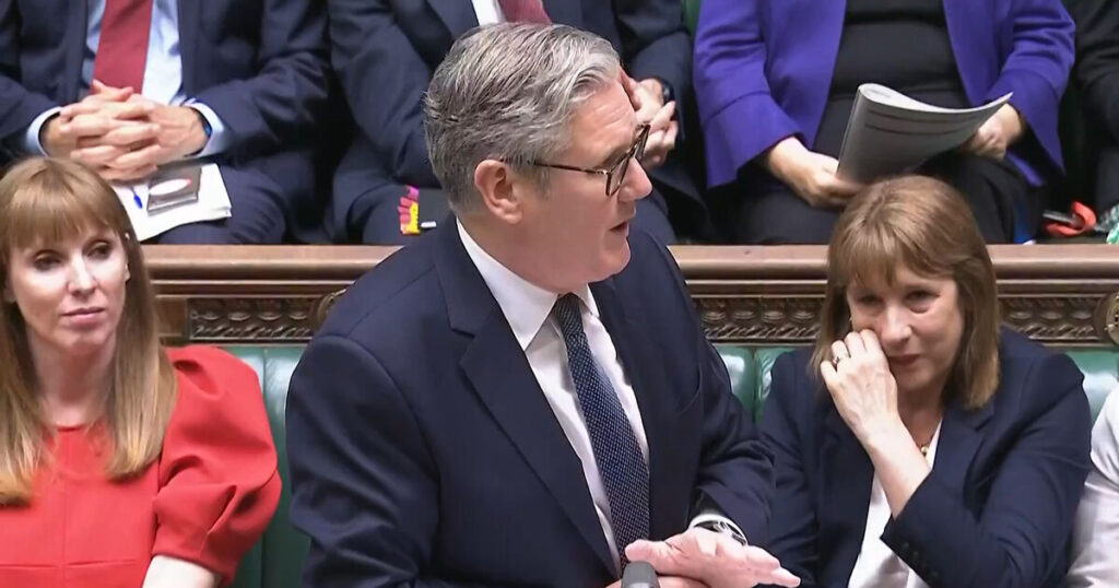 Rachel Reeves gets Keir Starmer's backing after tears in the Commons