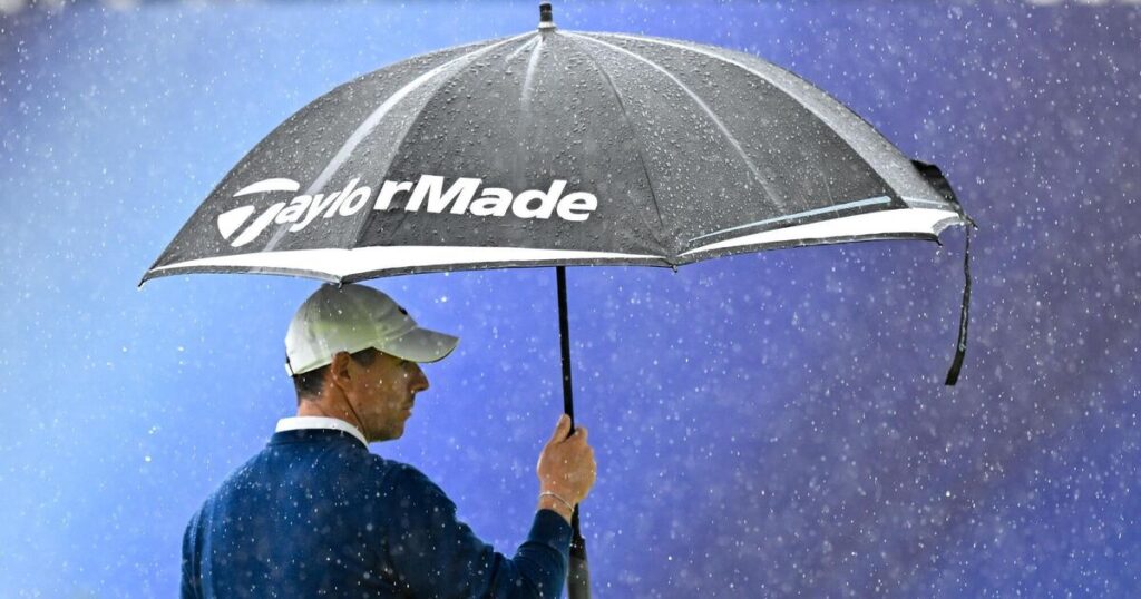 Rory McIlroy five off the Open lead after second-round 69