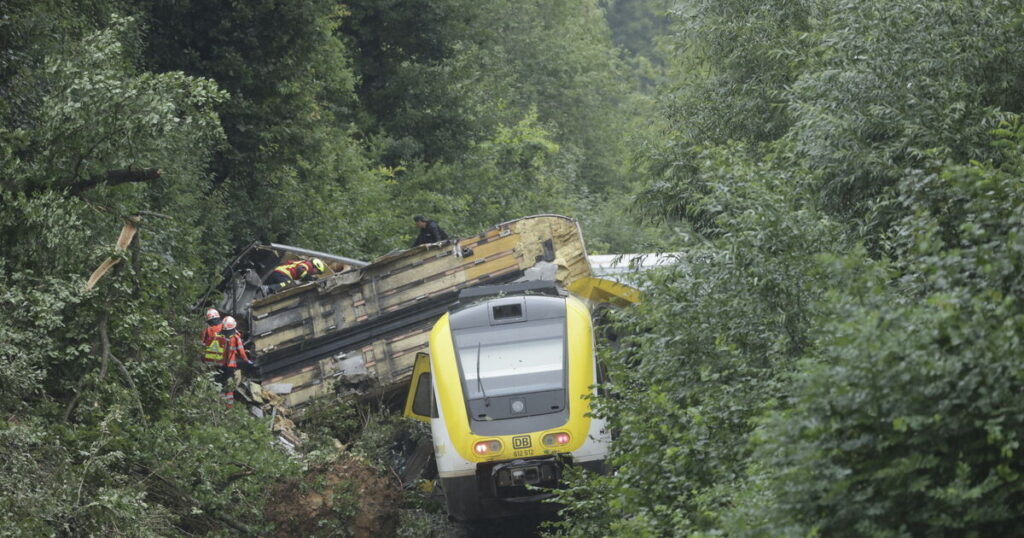 Several hurt after passenger trail derails in southern Germany