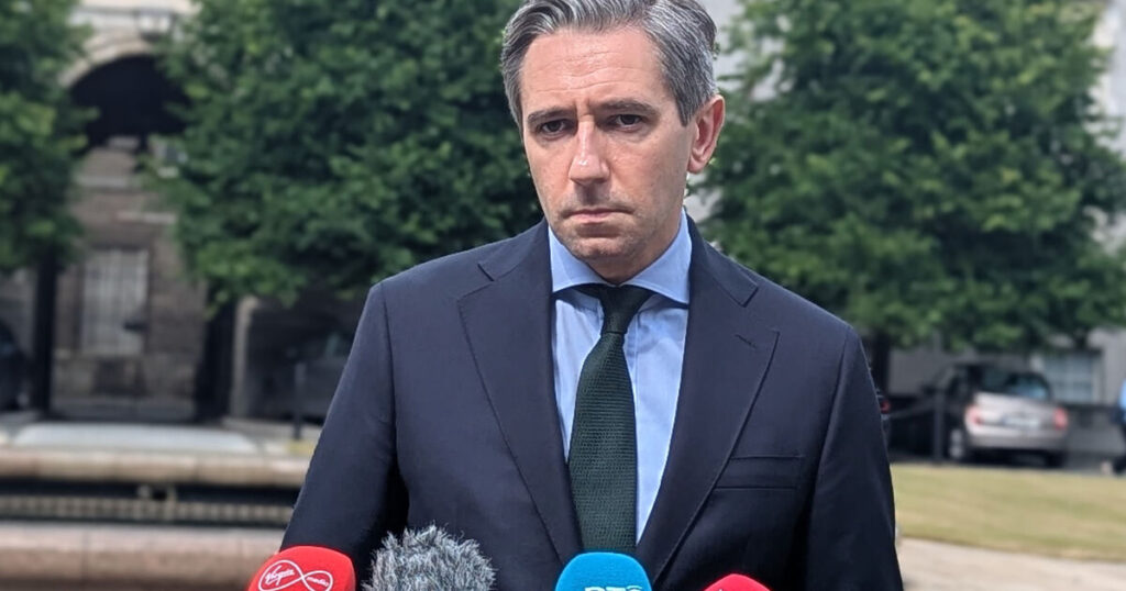Simon Harris warns of Irish job losses in 30% US-EU tariff war 