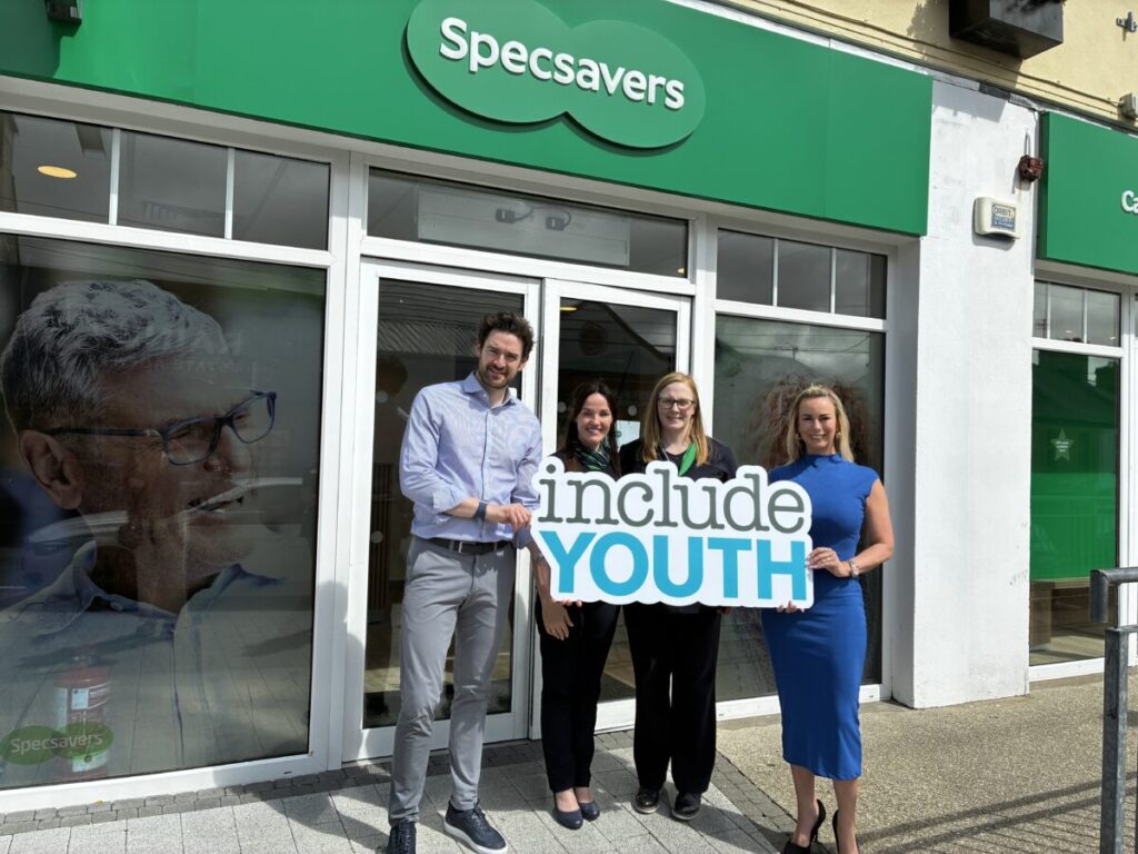 Specsavers Letterkenny to support young people of Include Youth throughout Donegal