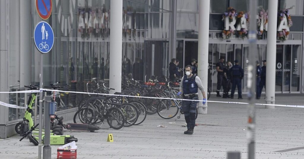 Suspect arrested after four people stabbed outside shopping centre in Finland