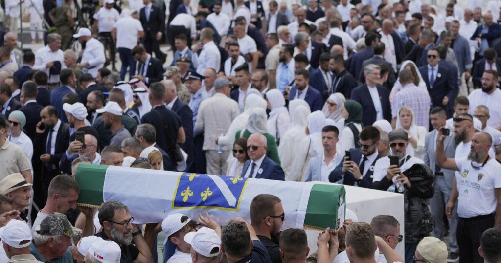 Thousands gather to mark 30th anniversary of Srebrenica genocide