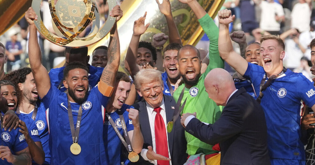 Trump marks one-year assassination attempt anniversary at Club World Cup final