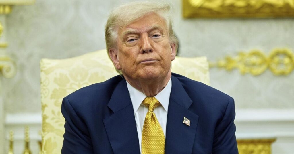 Trump requests release of Epstein grand jury transcripts amid report of ‘bawdy’ birthday note