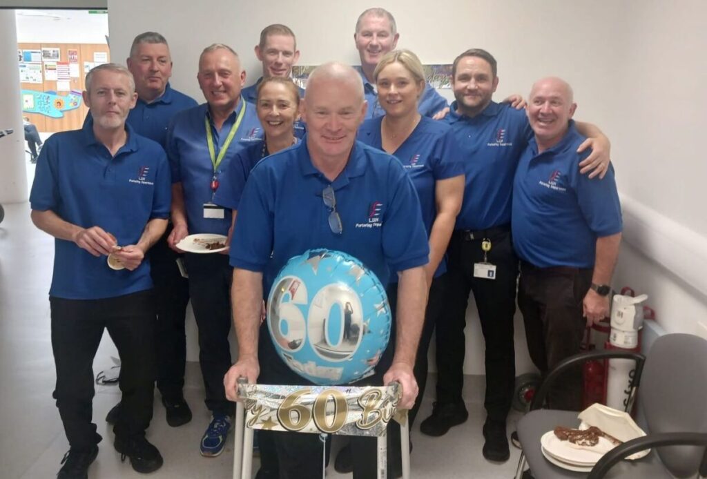 Who 'framed' Letterkenny hospital legend Paul Duffy for his 60th?