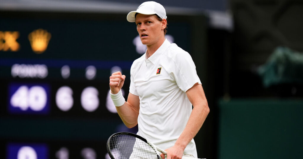 World number one Jannik Sinner’s serene progress continues at Wimbledon