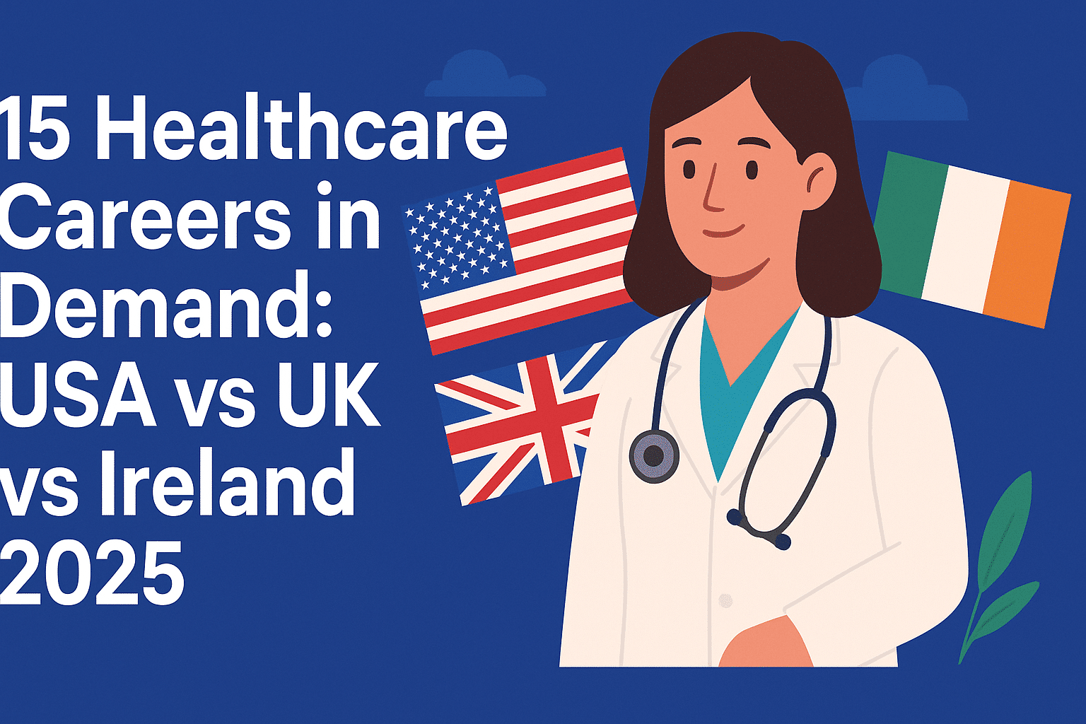 Healthcare Careers in Demand: USA vs UK vs Ireland 2025
