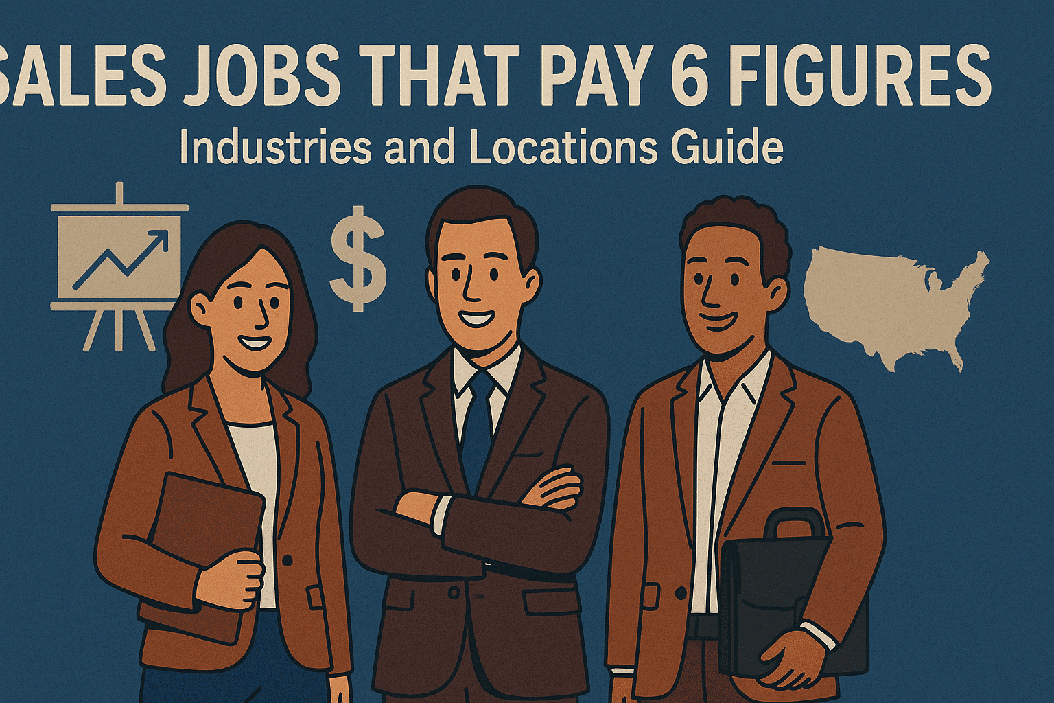 sales jobs 6 figures professional team quota achievement earnings progression technology finance healthcare