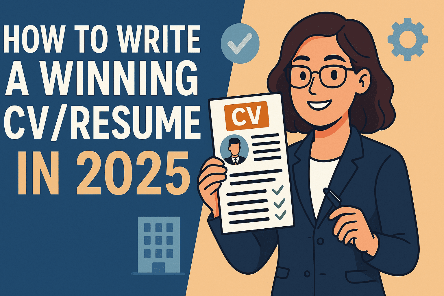 how to write a CV - Image