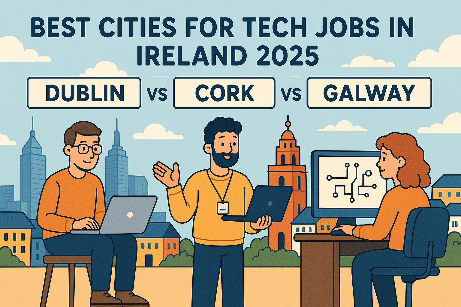 Best Cities for Tech Jobs in Ireland