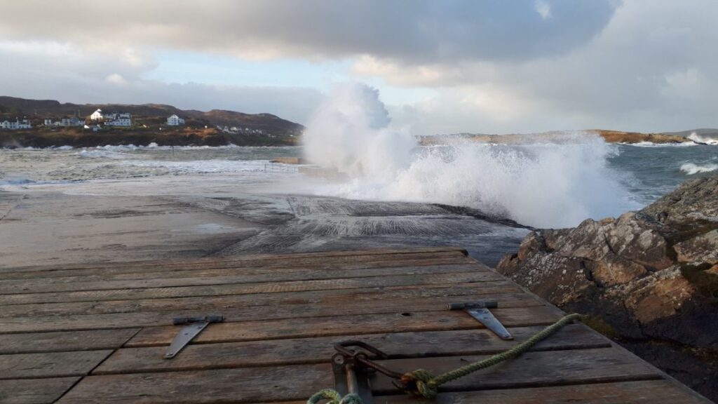 Donegal battens down hatches as Storm Floris hits the county