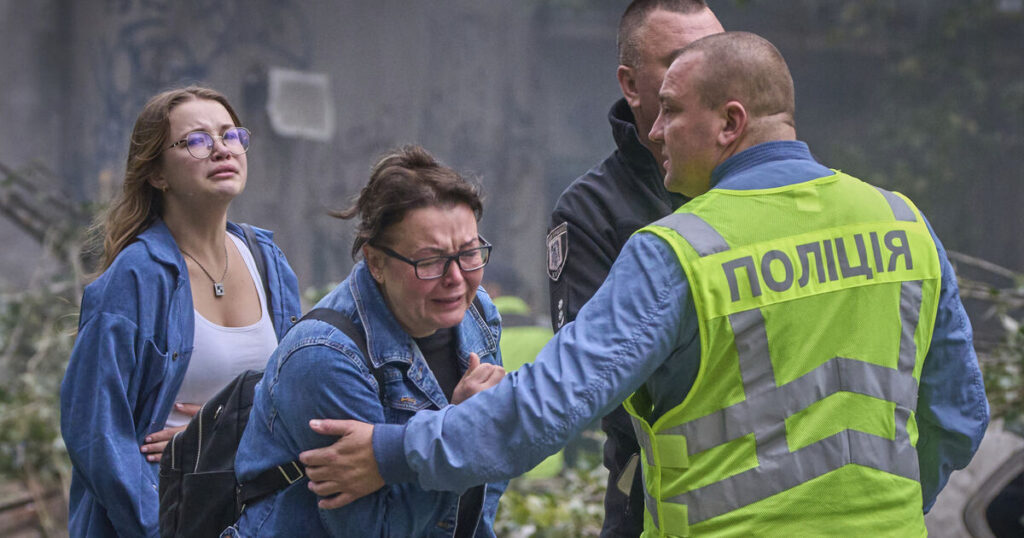 Kyiv mourns after Russian attack that killed 31 people, including five children