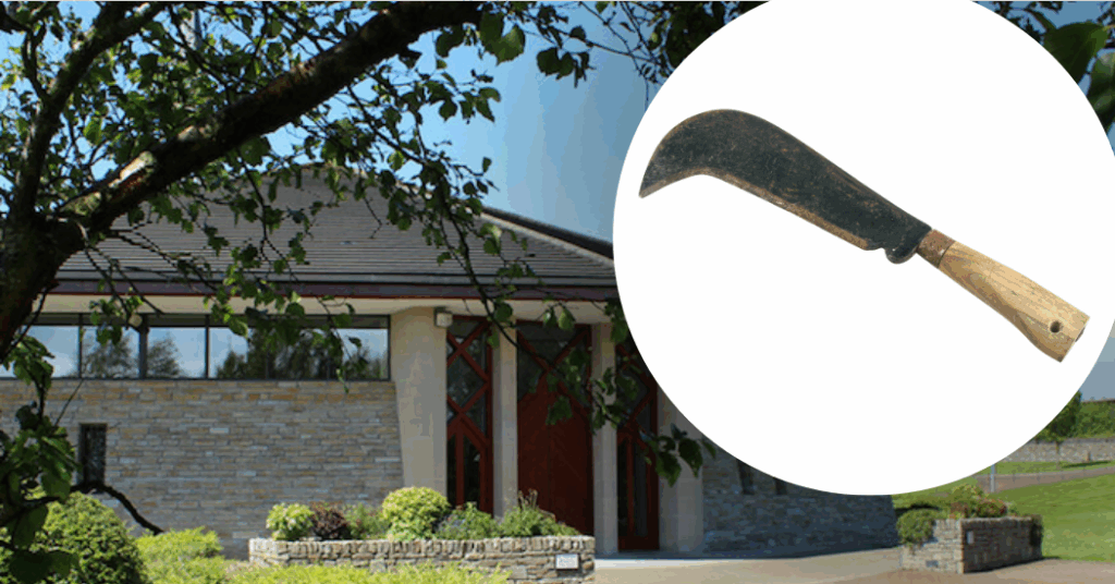 Man charged with having a slash hook during disturbance at Letterkenny church