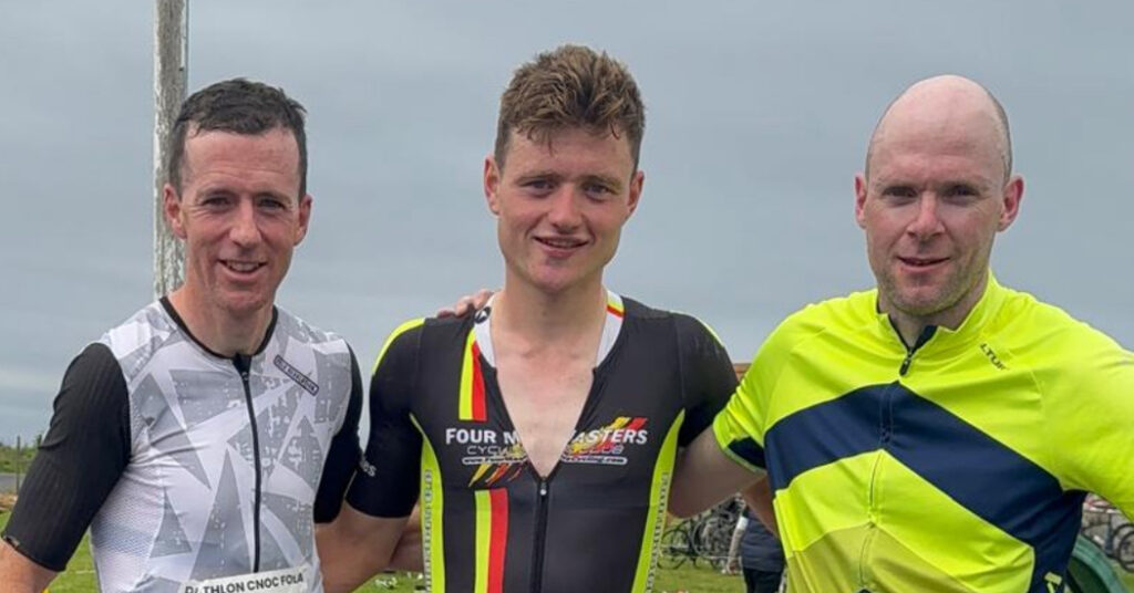 McGinley takes the win as inaugural Cnoc Fola Duathlon draws over 70 competitors