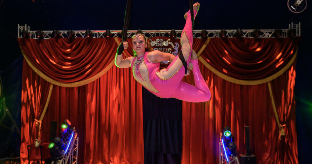 Meet the 14-year-old Irish girl spending her summer as a circus aerial acrobat