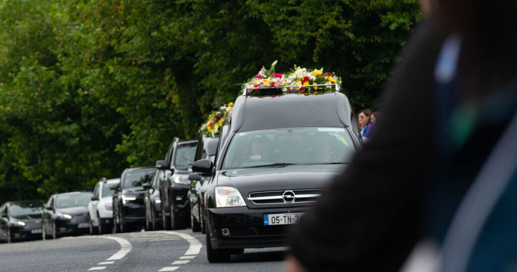 Murdered mother and children ‘together and finally safe’ – funeral hears
