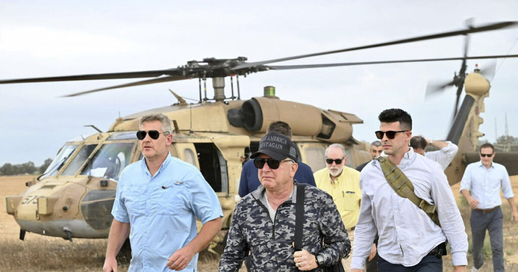 US special envoy Witkoff visits food distribution centre in Gaza